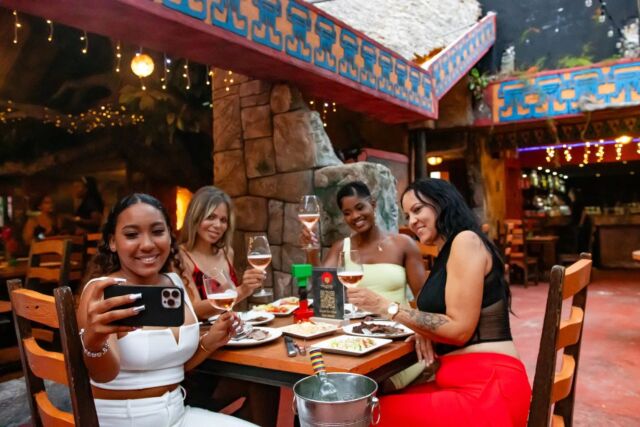 𝐋𝐀𝐃𝐈𝐄𝐒 𝐍𝐈𝐆𝐇𝐓 𝐅𝐑𝐈𝐃𝐀𝐘𝐒🍷Today is Fridayyyy Ladies!🎉Gather your Group of 4 and come enjoy of our All You Can Eat Experience🙌🏽If your group has a minimum of 4; you get a bottle of Wine on the house!🍾So what are you waiting for? Book your table with us now!#friday #ladiesnight #wine #allyoucaneat #enjoy #friends #adventure #weekend #dance #eat #drink